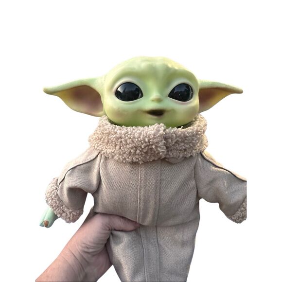 Star Wars Mandalorian GROGU 11 inch plush figure life size realistic retro - Picture 3 of 3